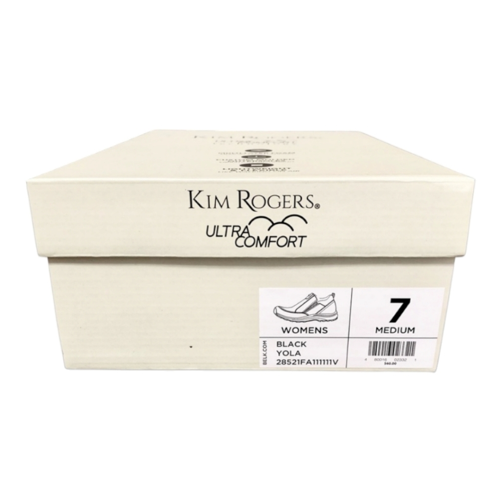 Kim Roger's Black Yola Ultra Comfort Shoes Size 7 - Picture 6 of 6